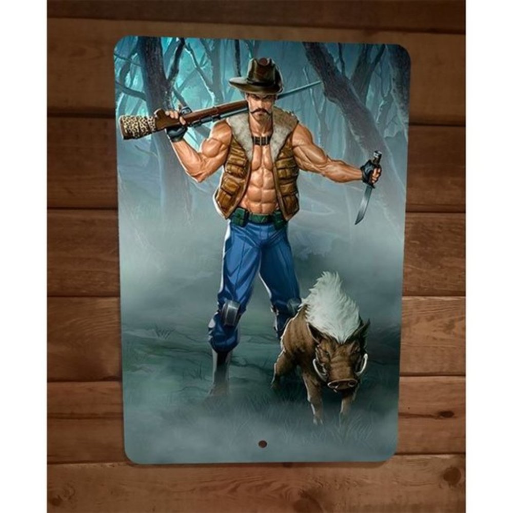 Cobra Dreadnok Gnawgahyde 8x12 Metal‎ Wall Sign GI Joe Poster